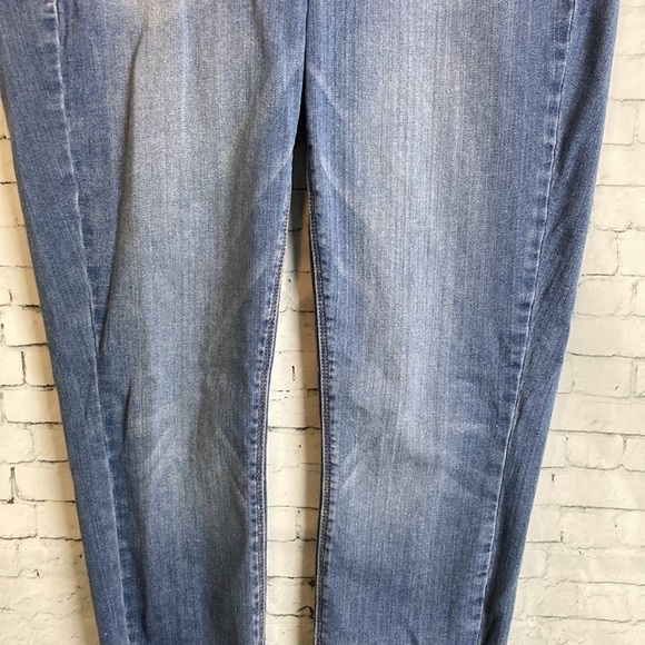 NYDJ CURVES 360 BY Not Your Daughters Jeans Release Hem Pull-On Jeans 8 Raw Hem - Picture 7 of 16